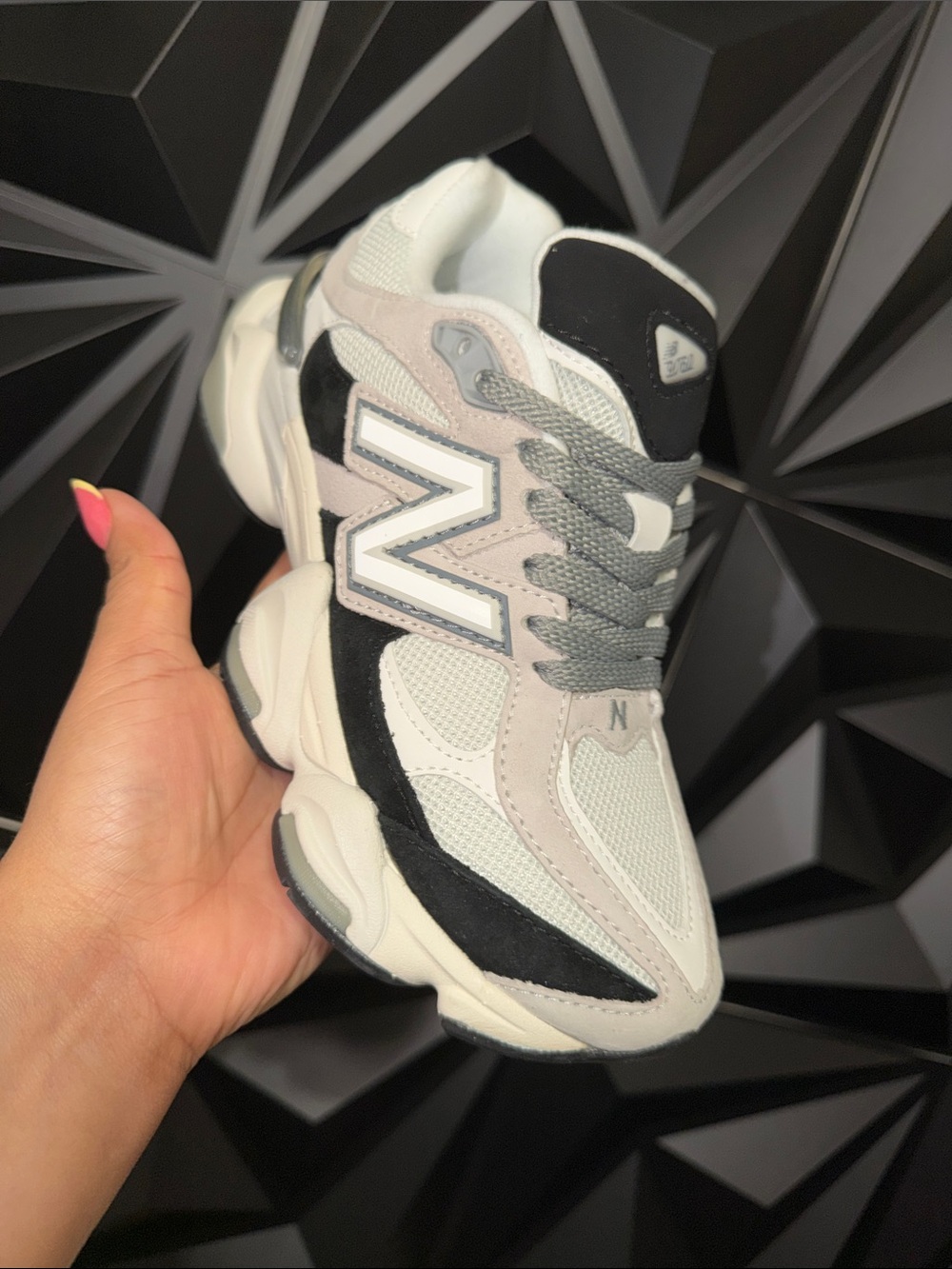 New Balance Women's Sneaker — White, Black & Gray